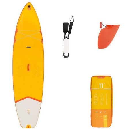 ITIWIT - 11 Feet Beginner Inflatable Stand-Up Paddleboard , Sunflower