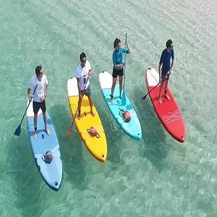 Beginner Inflatable Stand-Up Paddleboard, No Color, medium