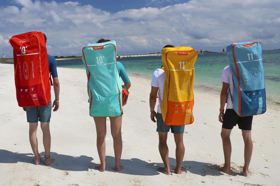 Beginner Inflatable Stand-Up Paddleboard, No Color, medium