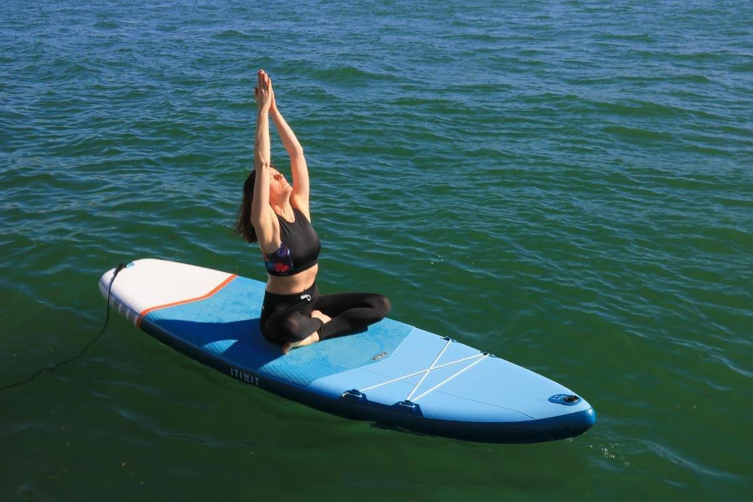 Beginner Inflatable Stand-Up Paddleboard, No Color, large image number 14