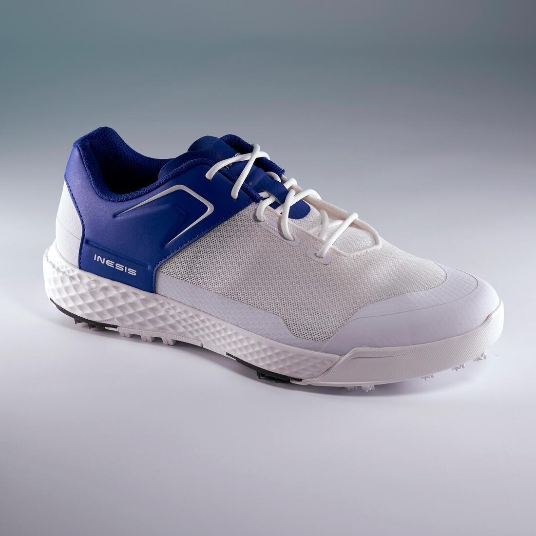 Men Grip Summer Golf Shoes, White, No Color, large image number 9