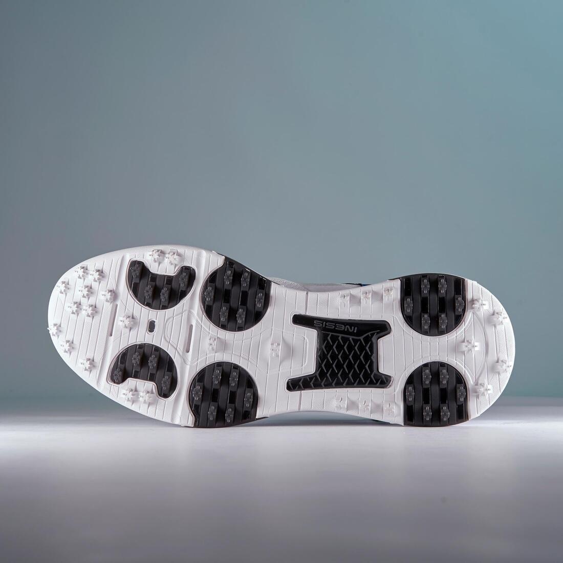 Men Grip Summer Golf Shoes, White, No Color, large image number 11