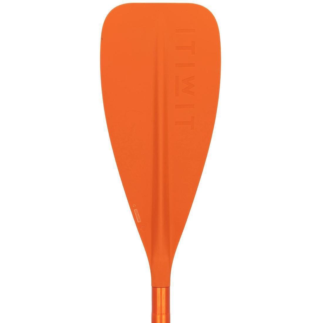 2-Part Stand-Up Paddleboard Paddle 100 Adjustable, Blood Orange, No Color, large image number 3
