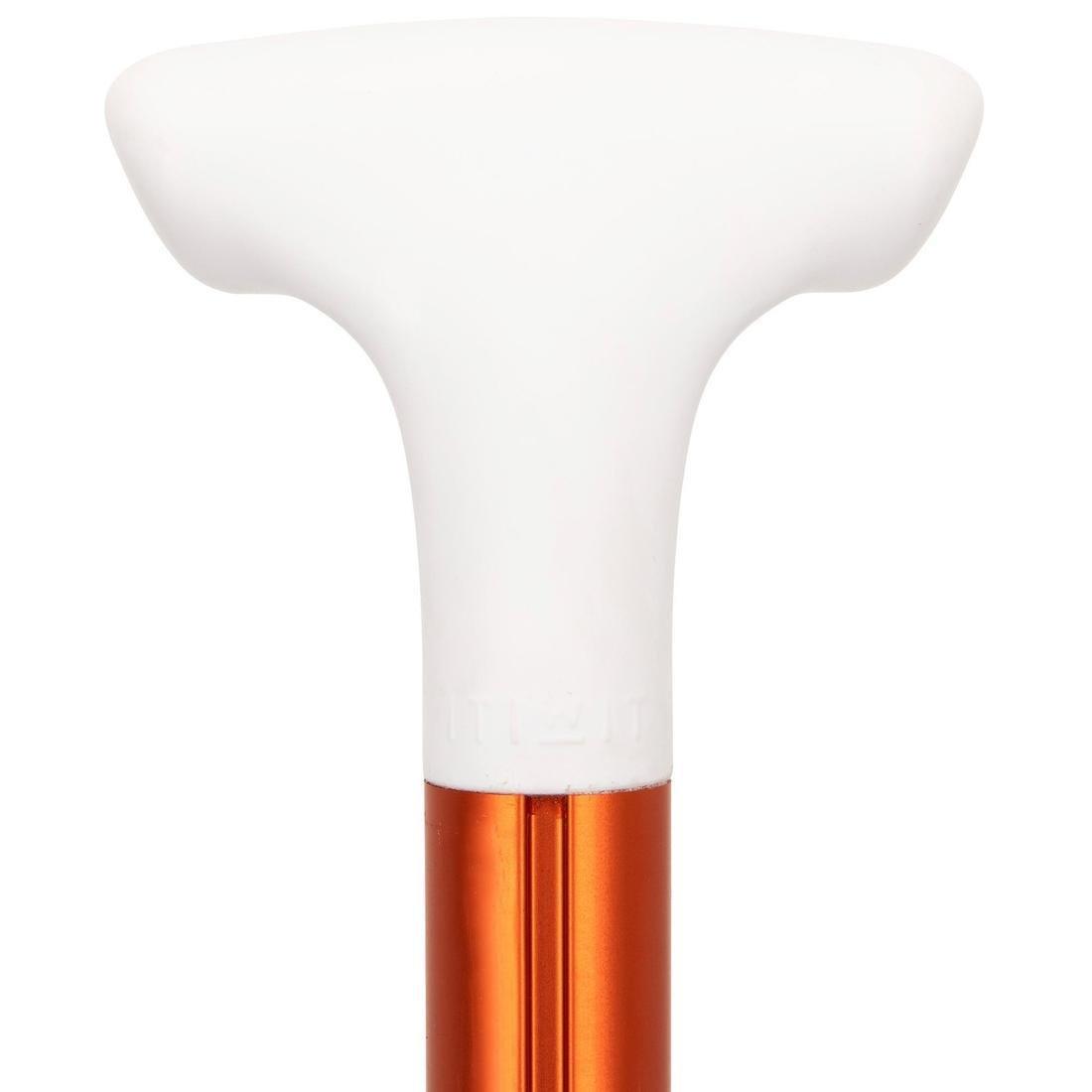 2-Part Stand-Up Paddleboard Paddle 100 Adjustable, Blood Orange, No Color, large image number 11