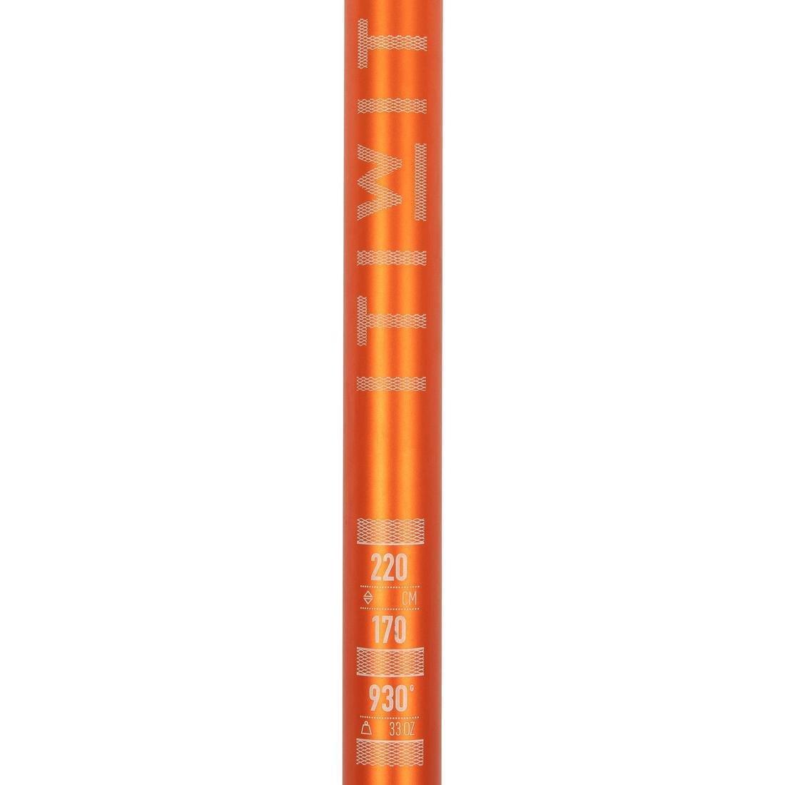 2-Part Stand-Up Paddleboard Paddle 100 Adjustable, Blood Orange, No Color, large image number 12