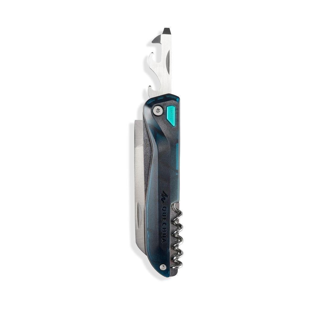 Multi-Tool Hiking Knife Mh500 With Locking Blade, Dark Petrol Blue, No Color, large image number 4