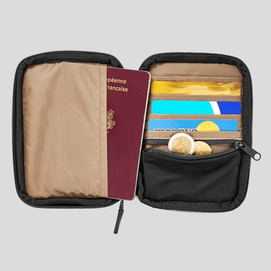 Travel Organiser Wallet, Brown, No Color, large image number 10