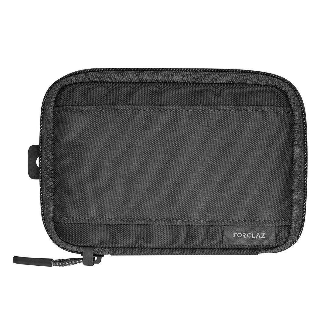 FORCLAZ - Small Travel Organiser Wallet, Black