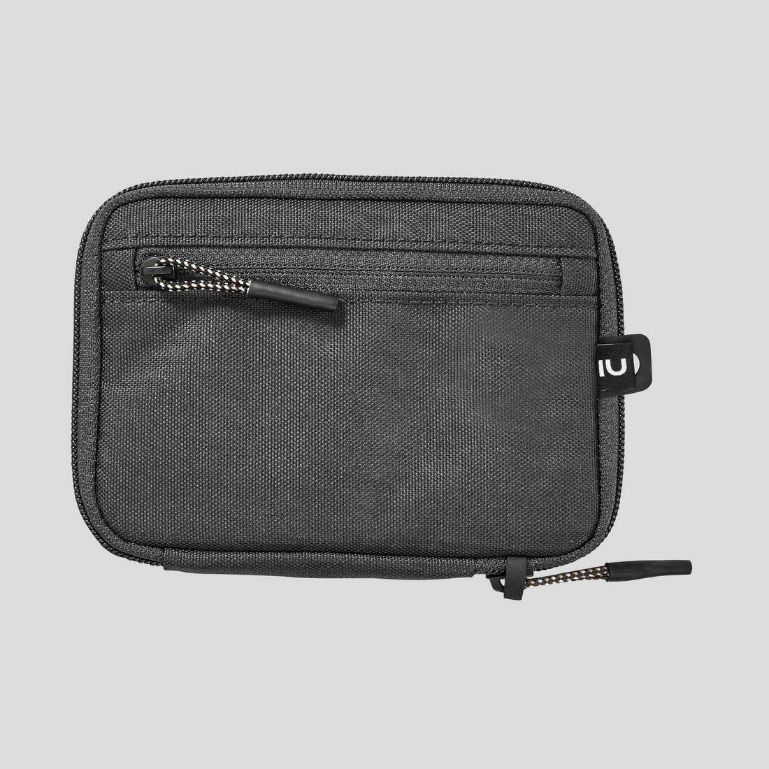 FORCLAZ - Small Travel Organiser Wallet, Black