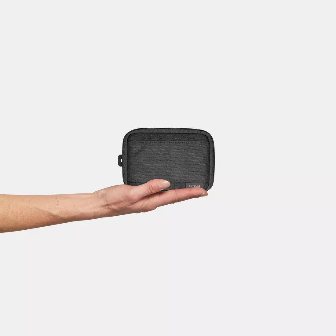 Small Travel Organiser Wallet, Black, No Color, large image number 7