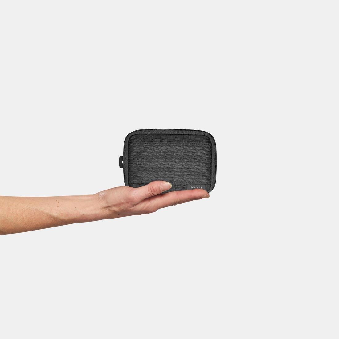 Small Travel Organiser Wallet, Black, No Color, large image number 11