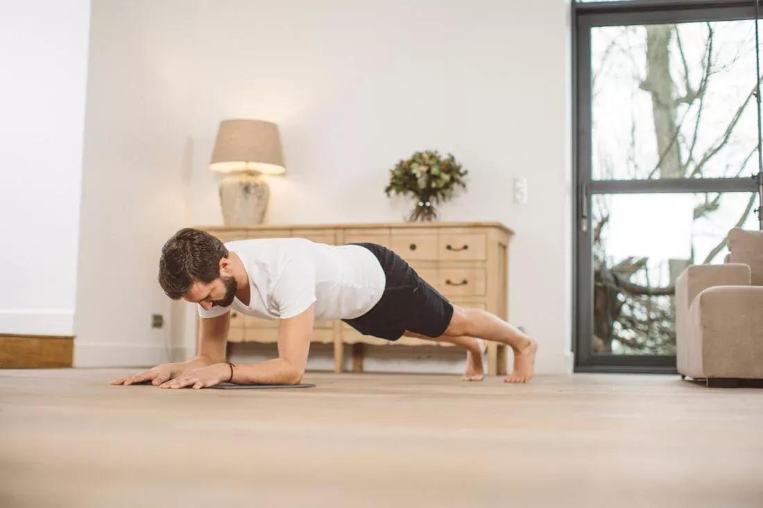 Pilates Mini Floor Mat, Grey, No Color, large image number 12