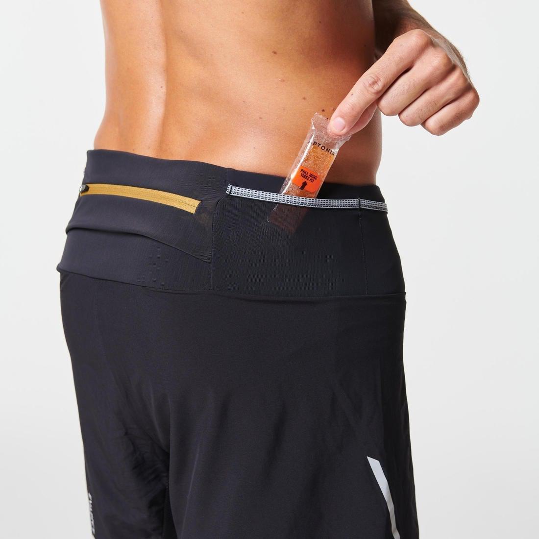 Comfort Trail Running Tight Shorts, Black, No Color, large image number 7