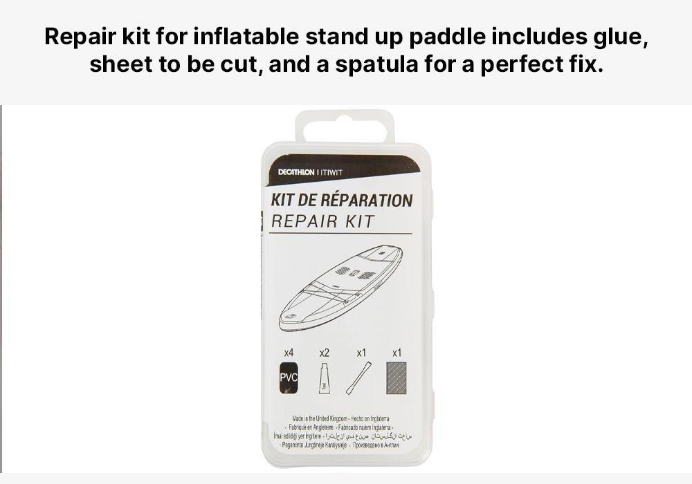 Inflatable Stand Up Paddleboard Repair Kit, Colorless, No Color, medium