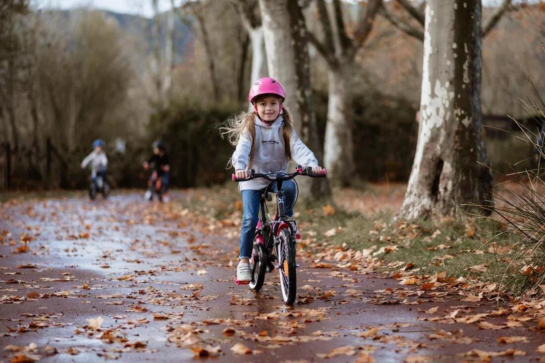 16 Inch KIDS BIKE Doctogirl 500 4-6 YEARS OLD - Pink, black, No Color, large image number 2