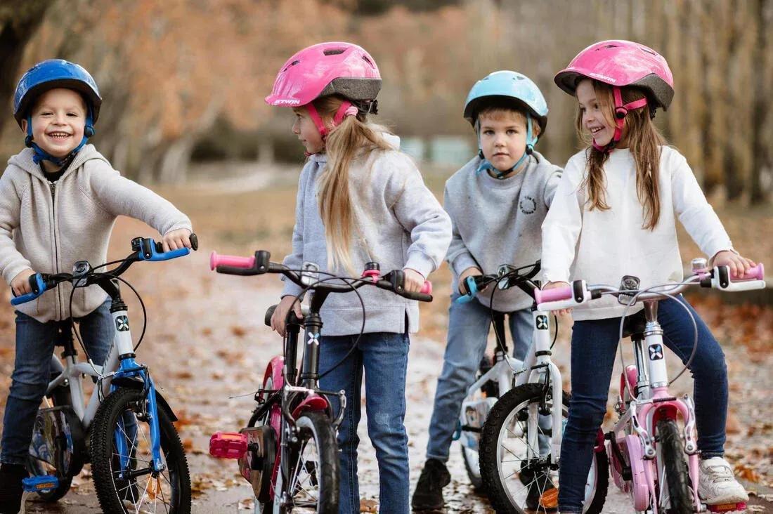 16 Inch KIDS BIKE Doctogirl 500 4-6 YEARS OLD - Pink, black, No Color, large image number 4