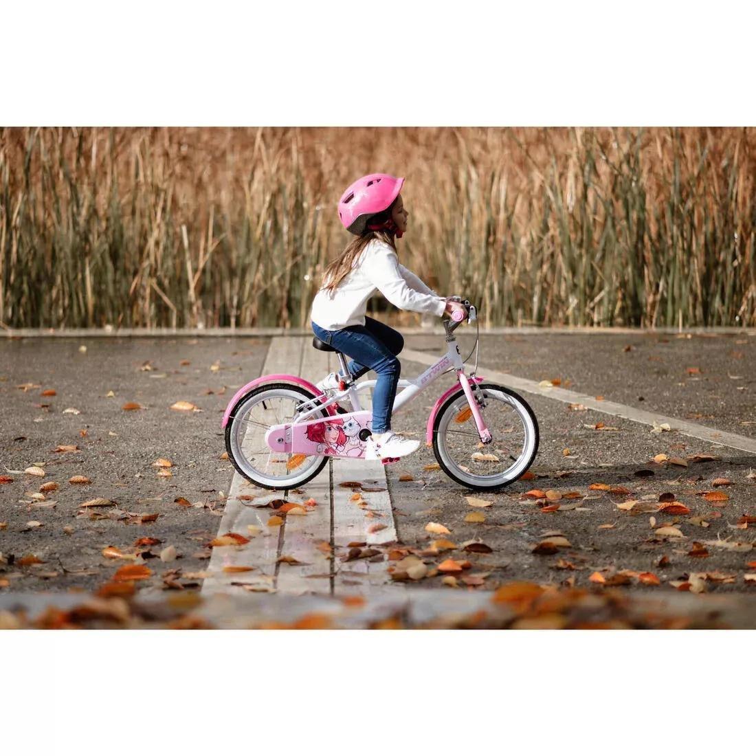 16 Inch KIDS BIKE Doctogirl 500 4-6 YEARS OLD - Pink, black, No Color, large image number 8