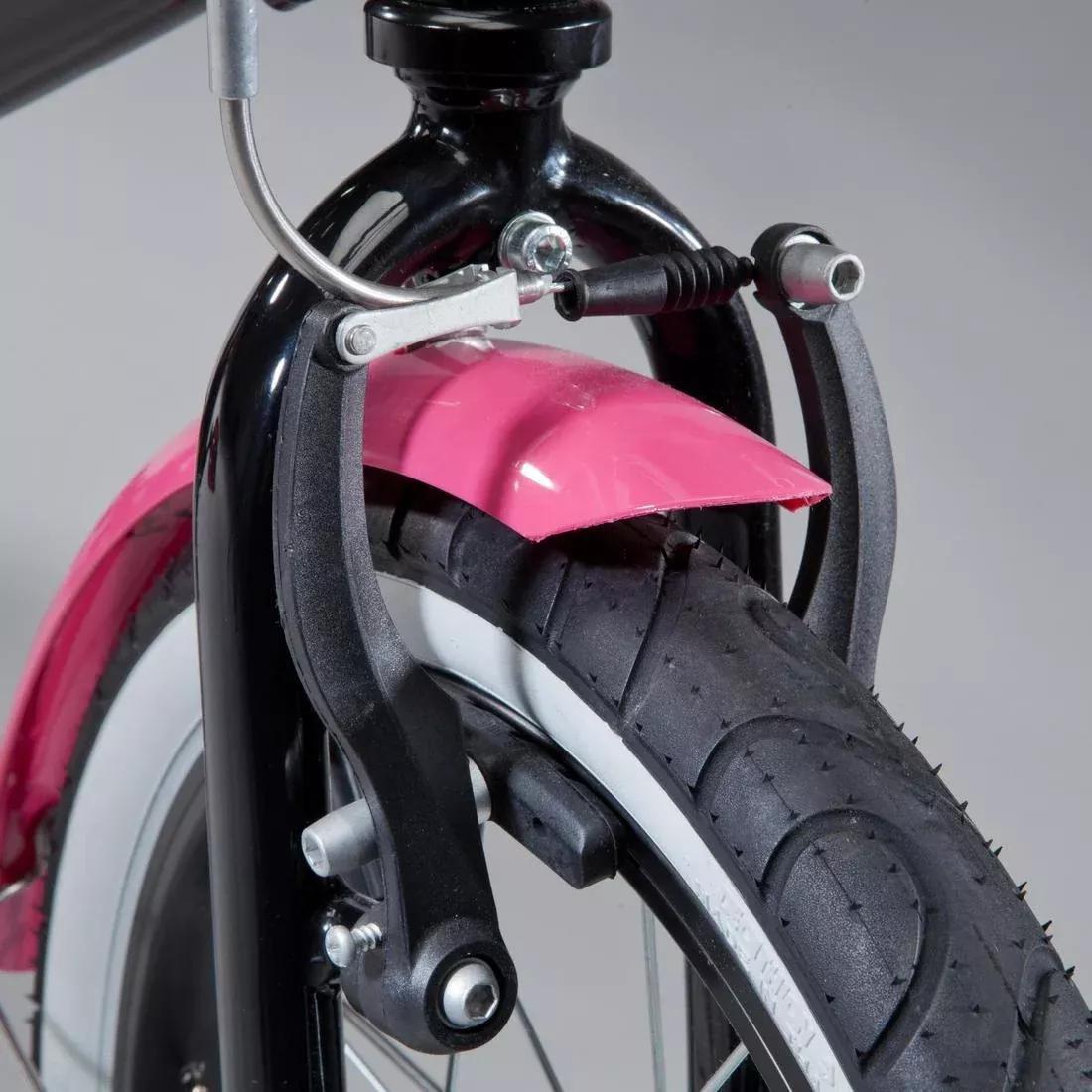 16 Inch KIDS BIKE Doctogirl 500 4-6 YEARS OLD - Pink, black, No Color, large image number 13
