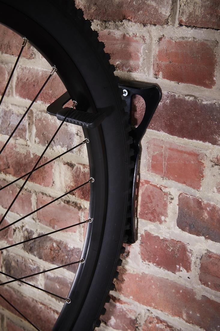 1-Bike Wall Rack, Black, No Color, large image number 7