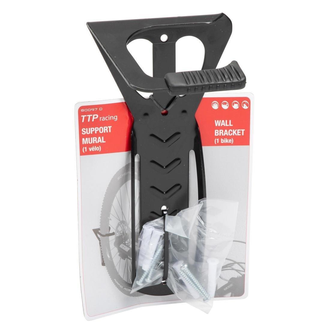 1-Bike Wall Rack, Black, No Color, large image number 11