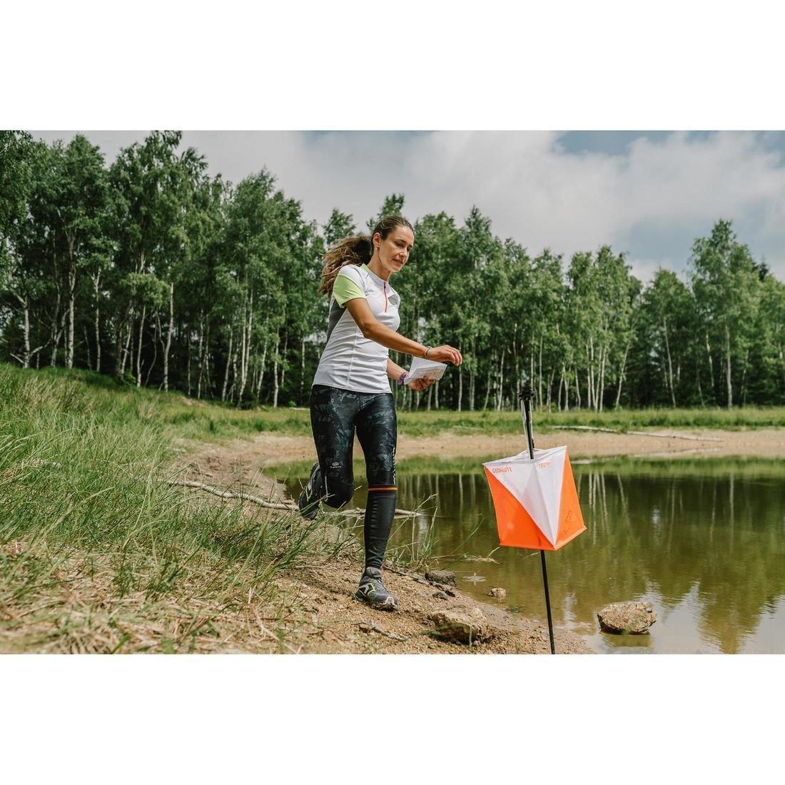 Long Orienteering Socks, Black, No Color, large image number 6