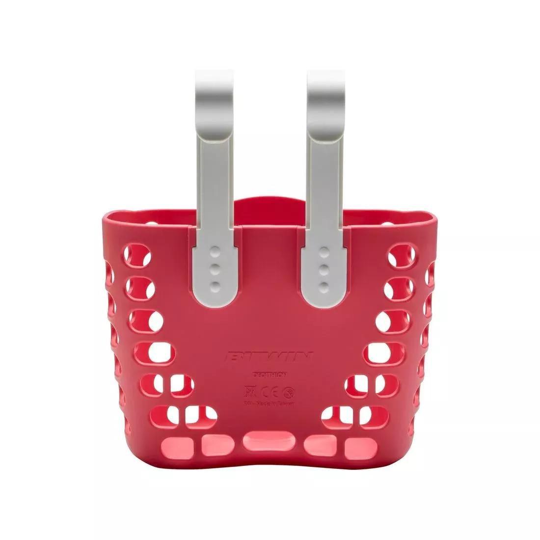 Kids' Bike Pannier, Pink, 5401_000, large image number 2