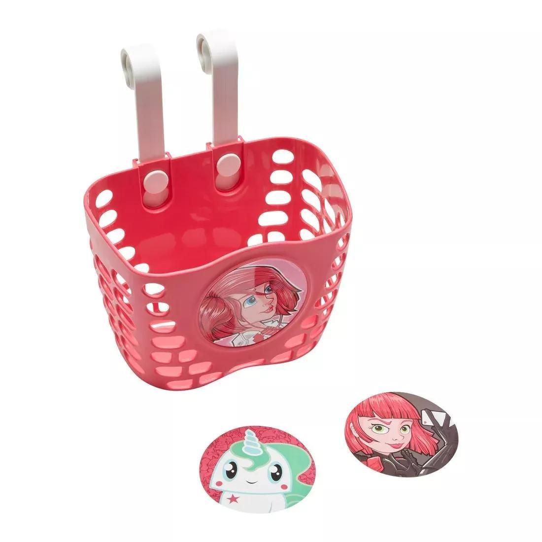 Kids' Bike Basket, Black, No Color, large image number 6