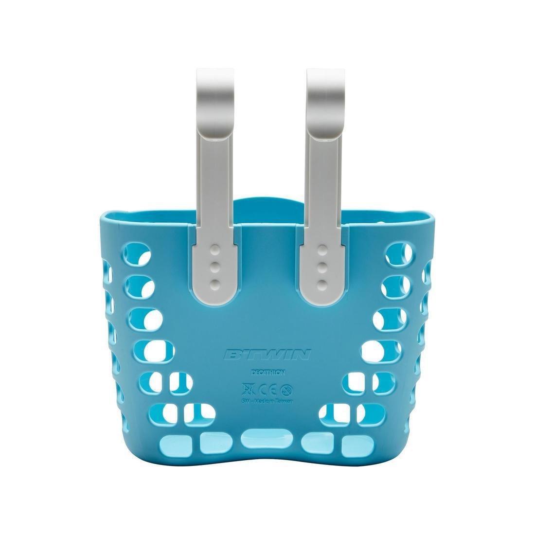 Kids' Bike Basket, Sky Blue, No Color, large image number 9