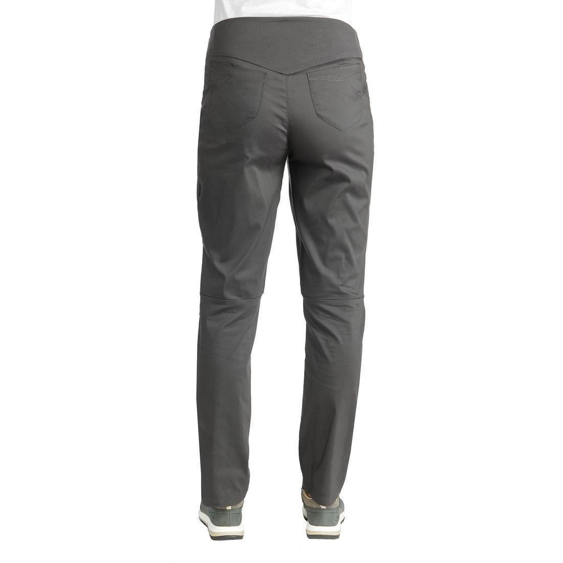 QUECHUA - Women's Country Walking Trousers - NH500 Regular, Carbon Grey