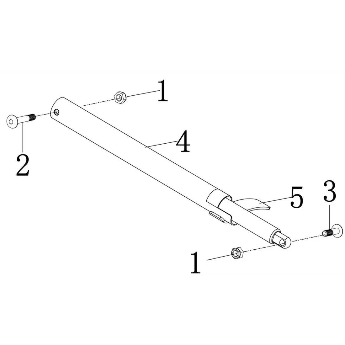 DEFAULT Lever Lock, No Color, large image number 1