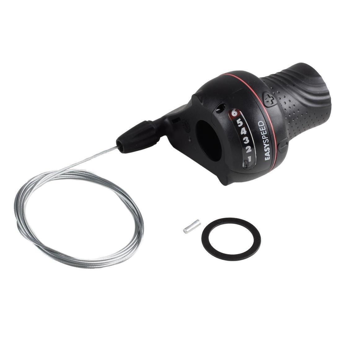 Kids Bike Shifter 6-Speed Easyspeed, Black, , medium