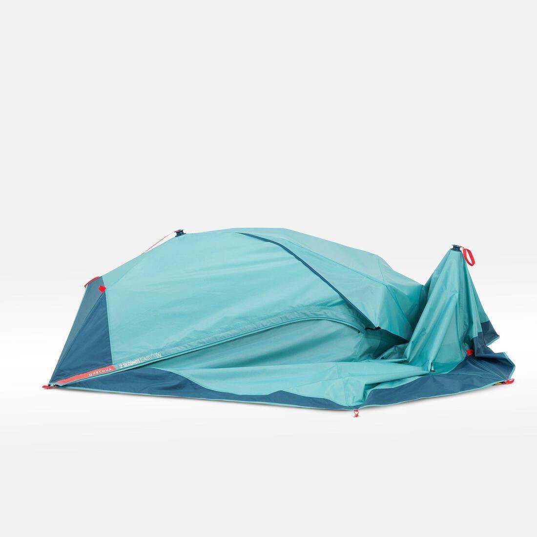 Camping Tent 2 Seconds Easy, 2 People, Blue, No Color, large image number 13