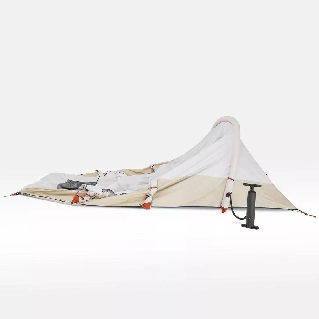 Inflatable Camping Tent Air Seconds Person 1 Bedroom, No Color, large image number 4