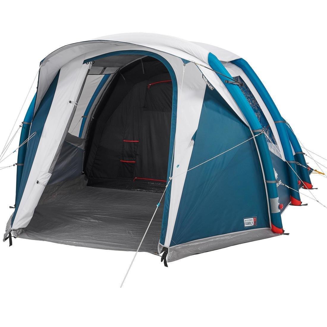 Inflatable Camping Tent Air Seconds Person 1 Bedroom, No Color, large image number 5
