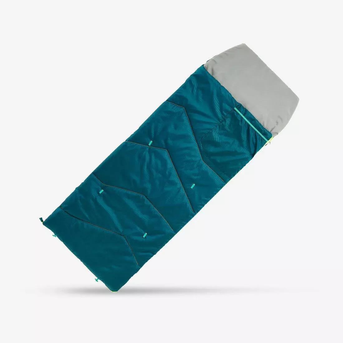 Kids Sleeping Bag - Mh100, Dark Petrol Blue, No Color, large image number 0