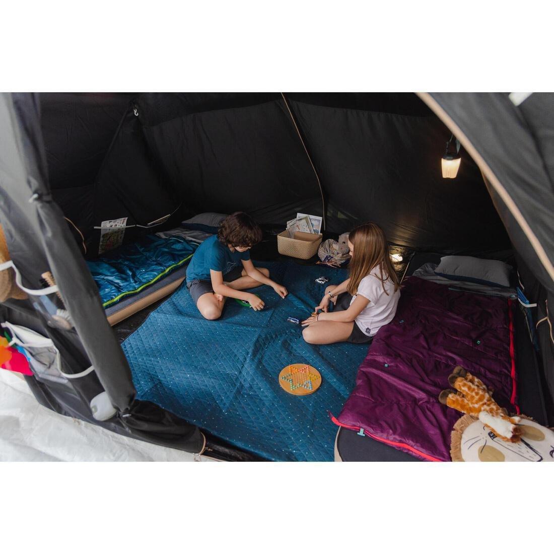 Kids Sleeping Bag - Mh100, Dark Petrol Blue, No Color, large image number 0