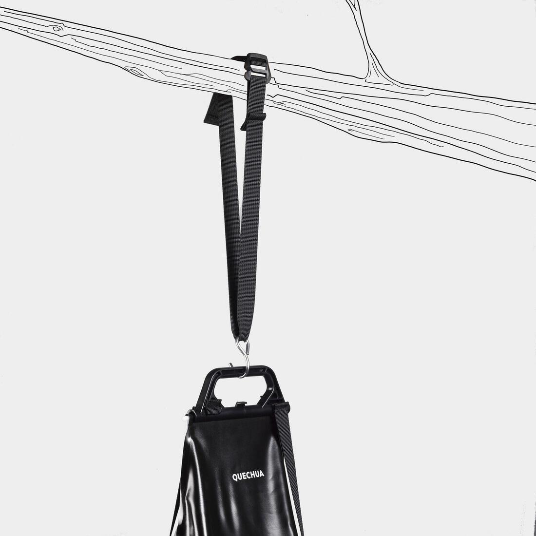 Solar Camping Shower, No Color, large image number 1