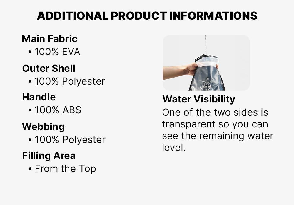 Solar Camping Shower, No Color, large image number 10