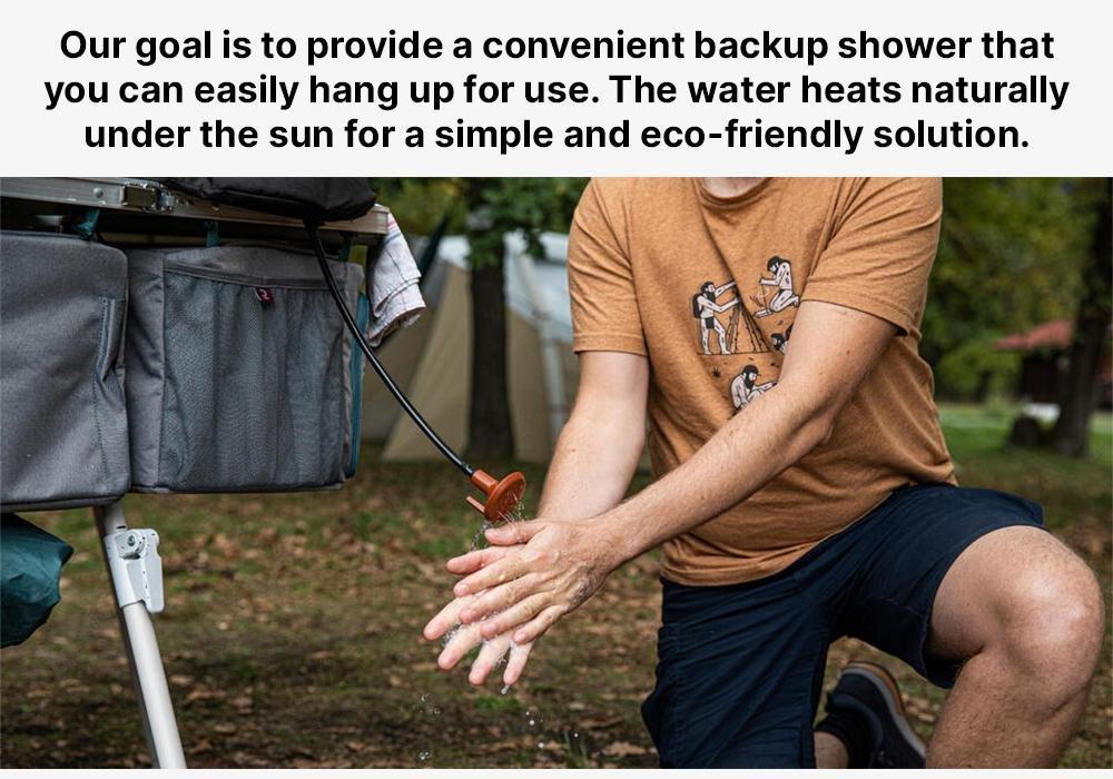 Solar Camping Shower, No Color, large image number 13