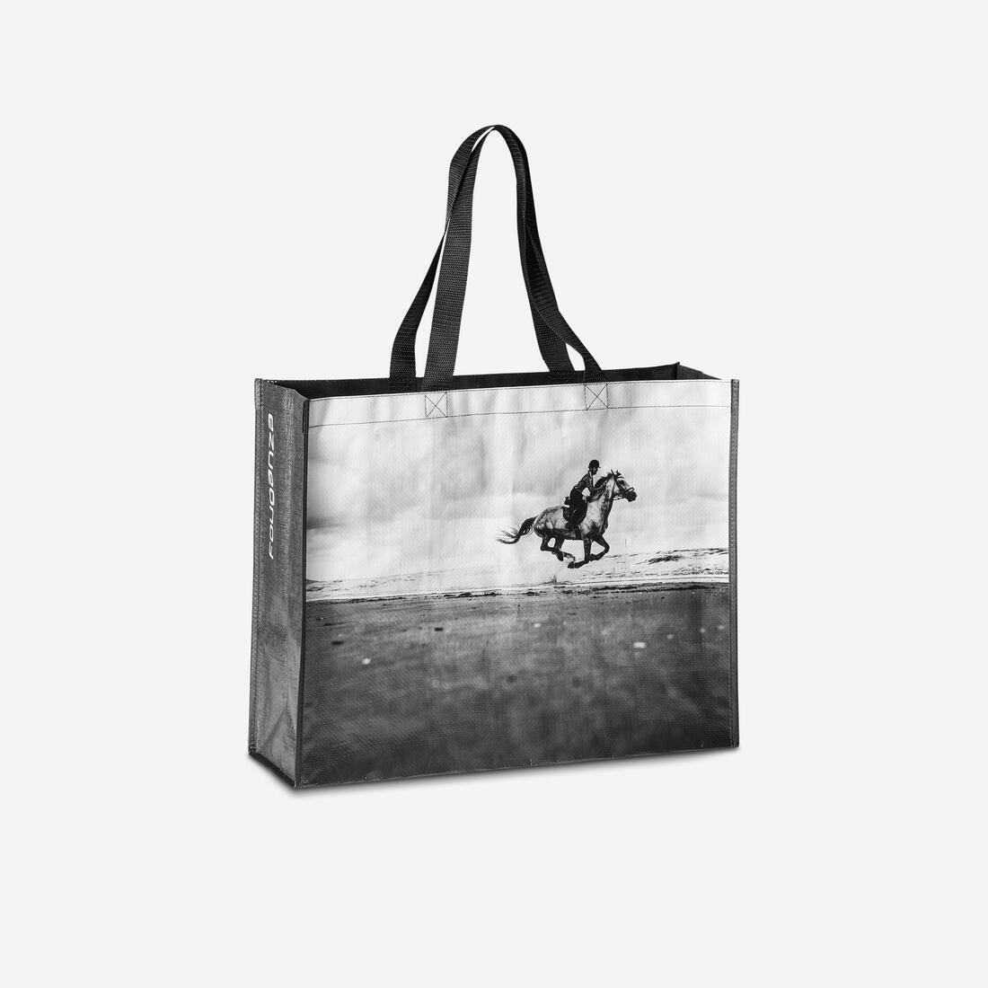 Horse And Pony Tote Bag, No Color, large image number 0