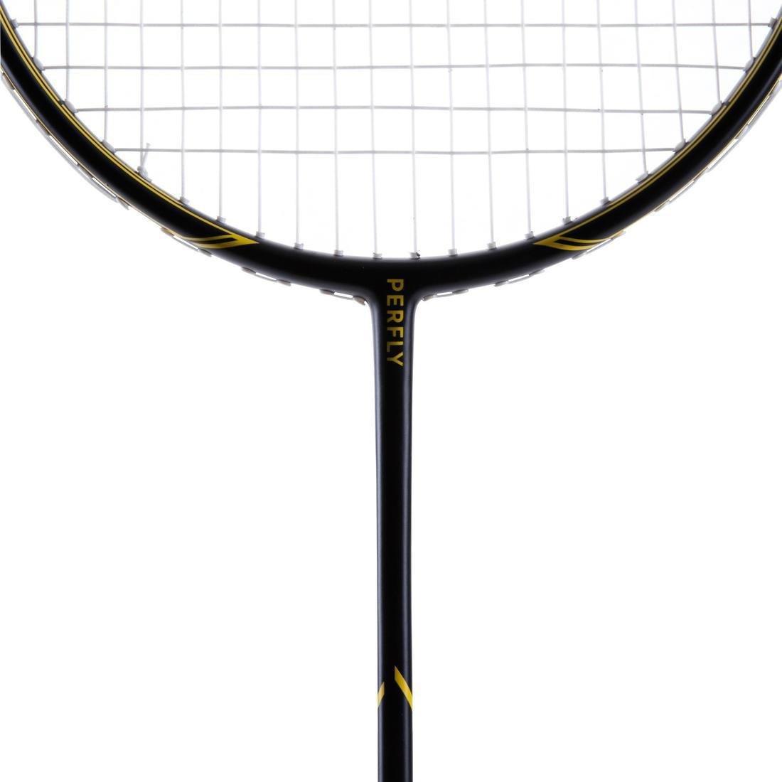 Adult Badminton Racket BR 500, Black, No Color, large image number 4
