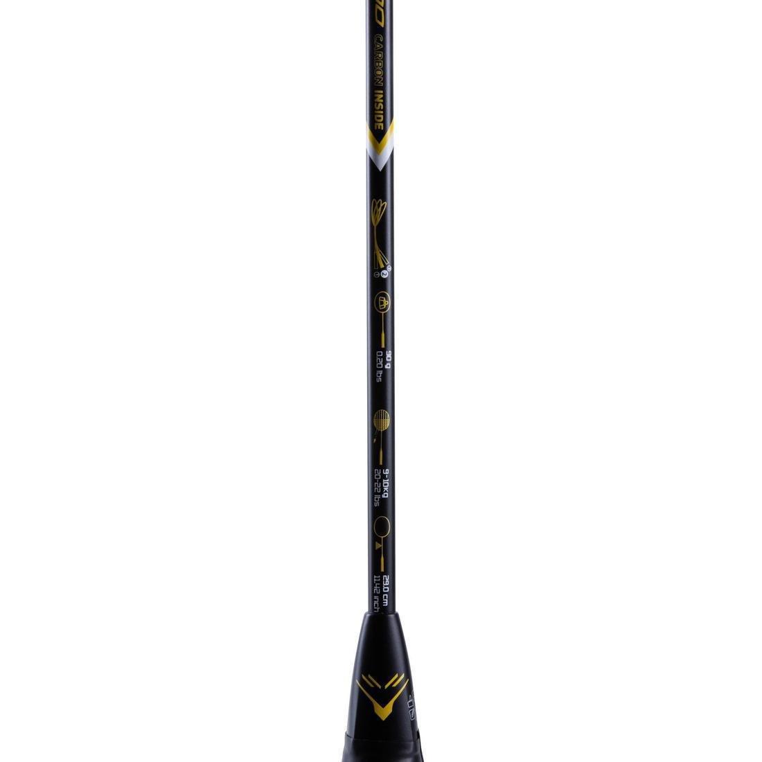 Adult Badminton Racket BR 500, Black, No Color, large image number 9