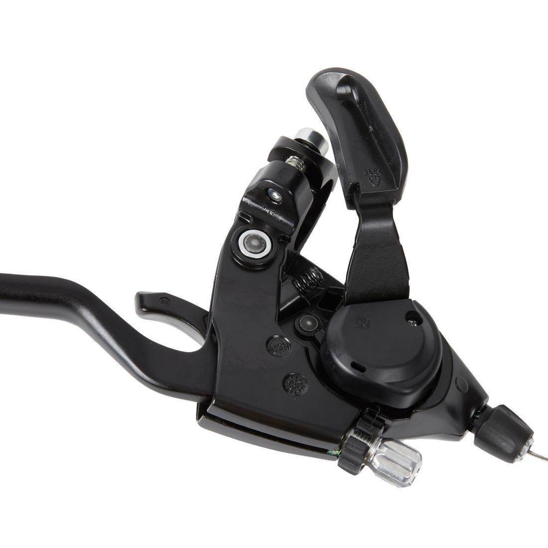 3-Speed Front Derailleur Shifter + Brake Lever Combo, No Color, large image number 1