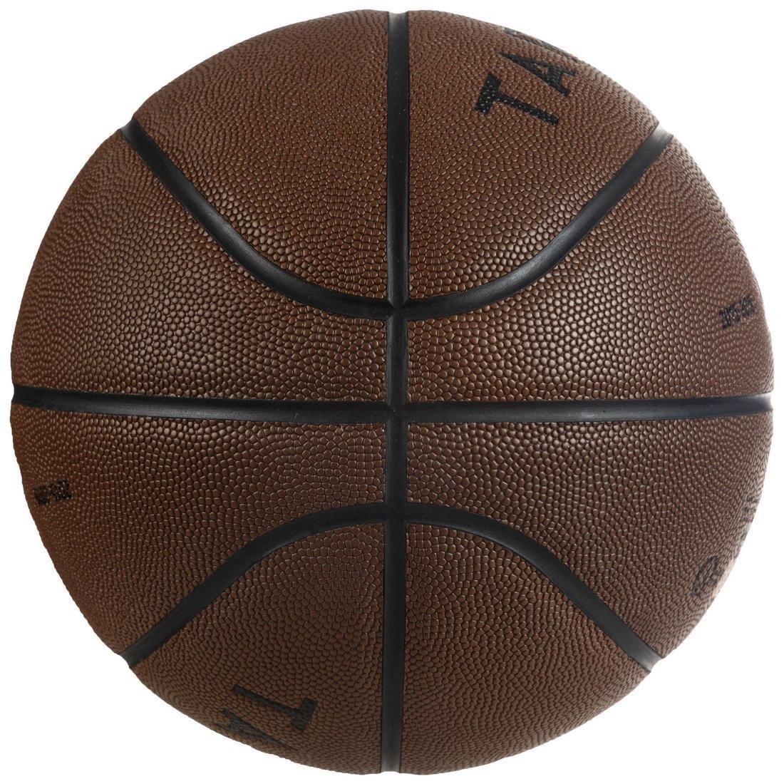 Adult Grippy Basketball - BT500, Brown, No Color, large image number 2