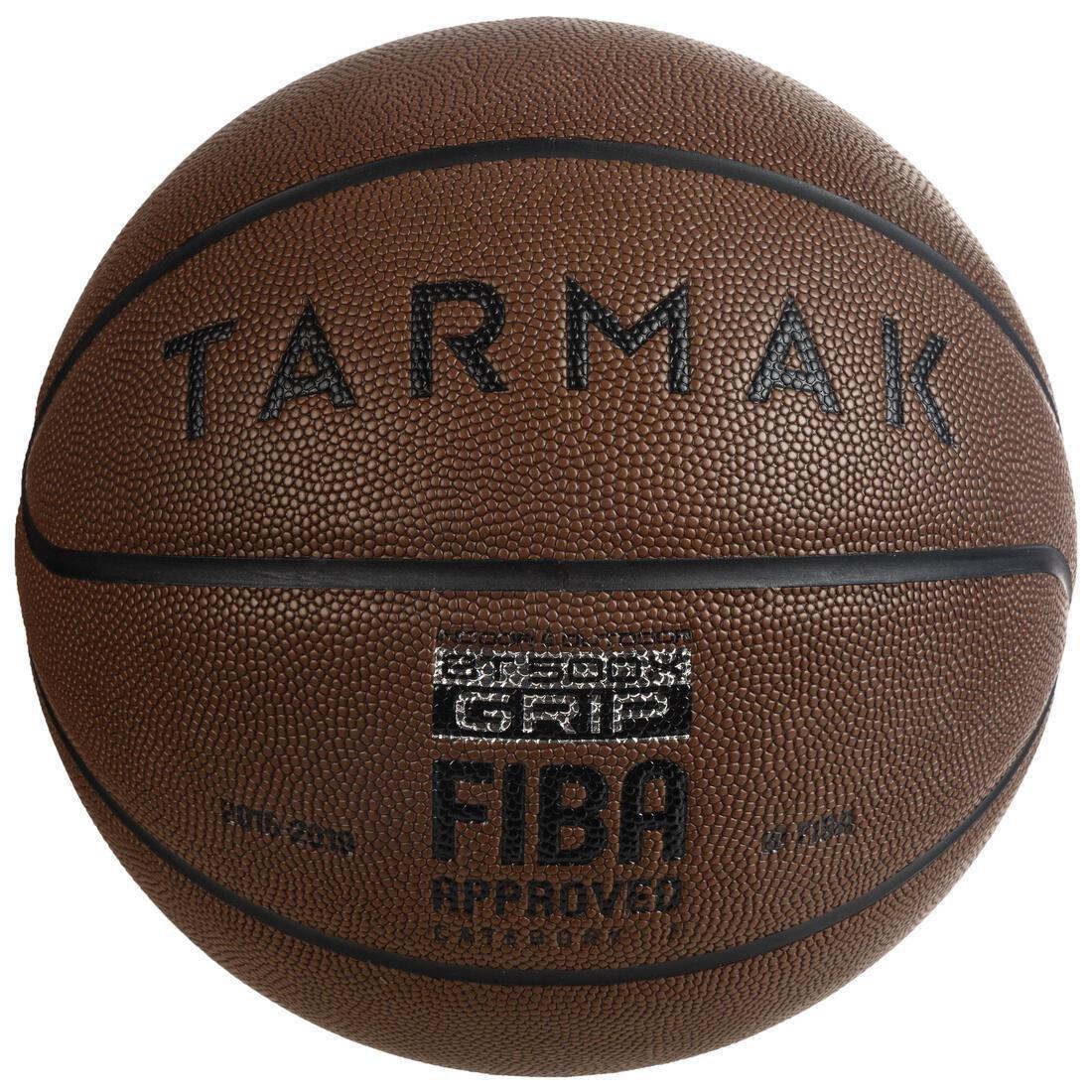 Adult Grippy Basketball - BT500, Brown, No Color, large image number 10