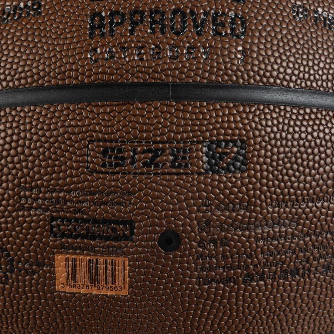 TARMAK - BT500 Adult Grippy Basketball, BrownGreat ball feel