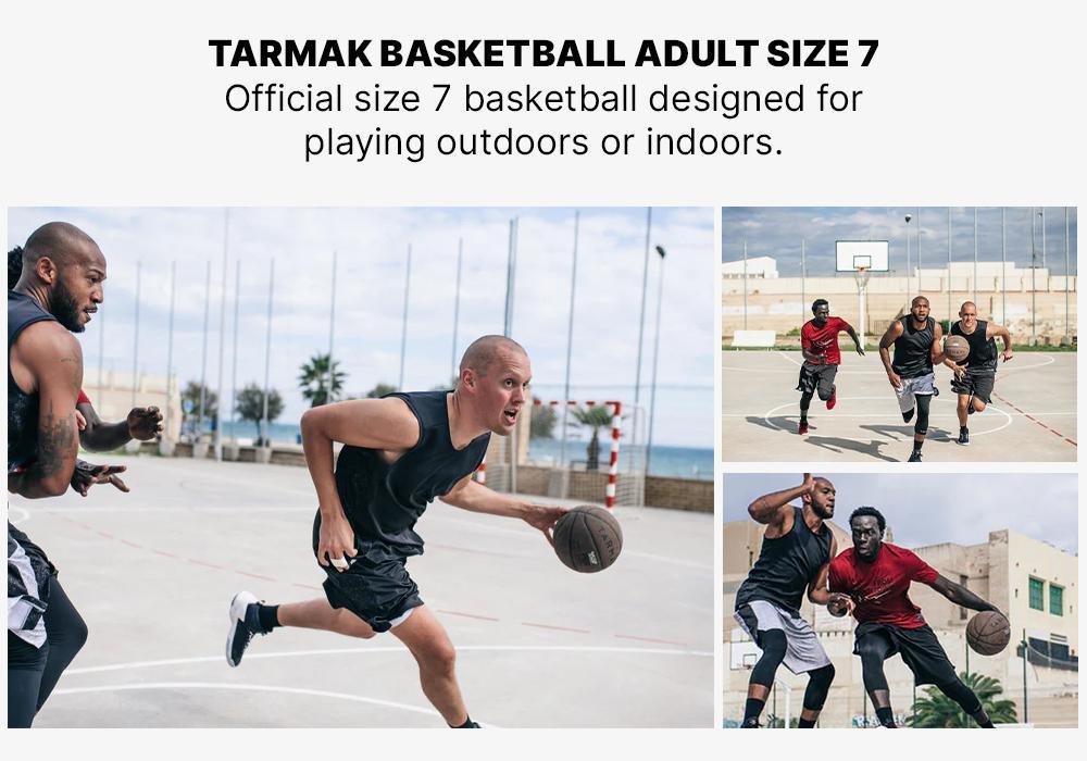 Adult Grippy Basketball - BT500, Brown, No Color, large image number 18