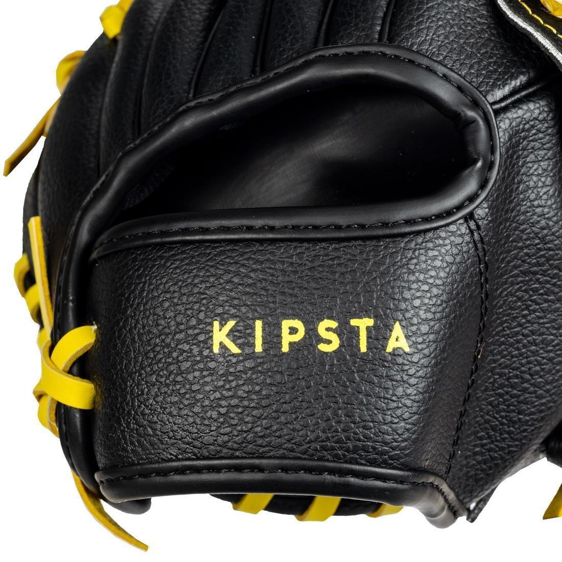 Baseball Glove - BA100 Right Hand, Black, No Color, large image number 4