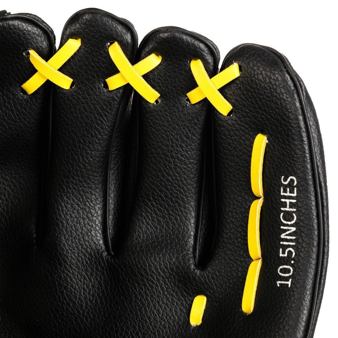 KIPSTA - Baseball Glove BA100 Right Hand, Black