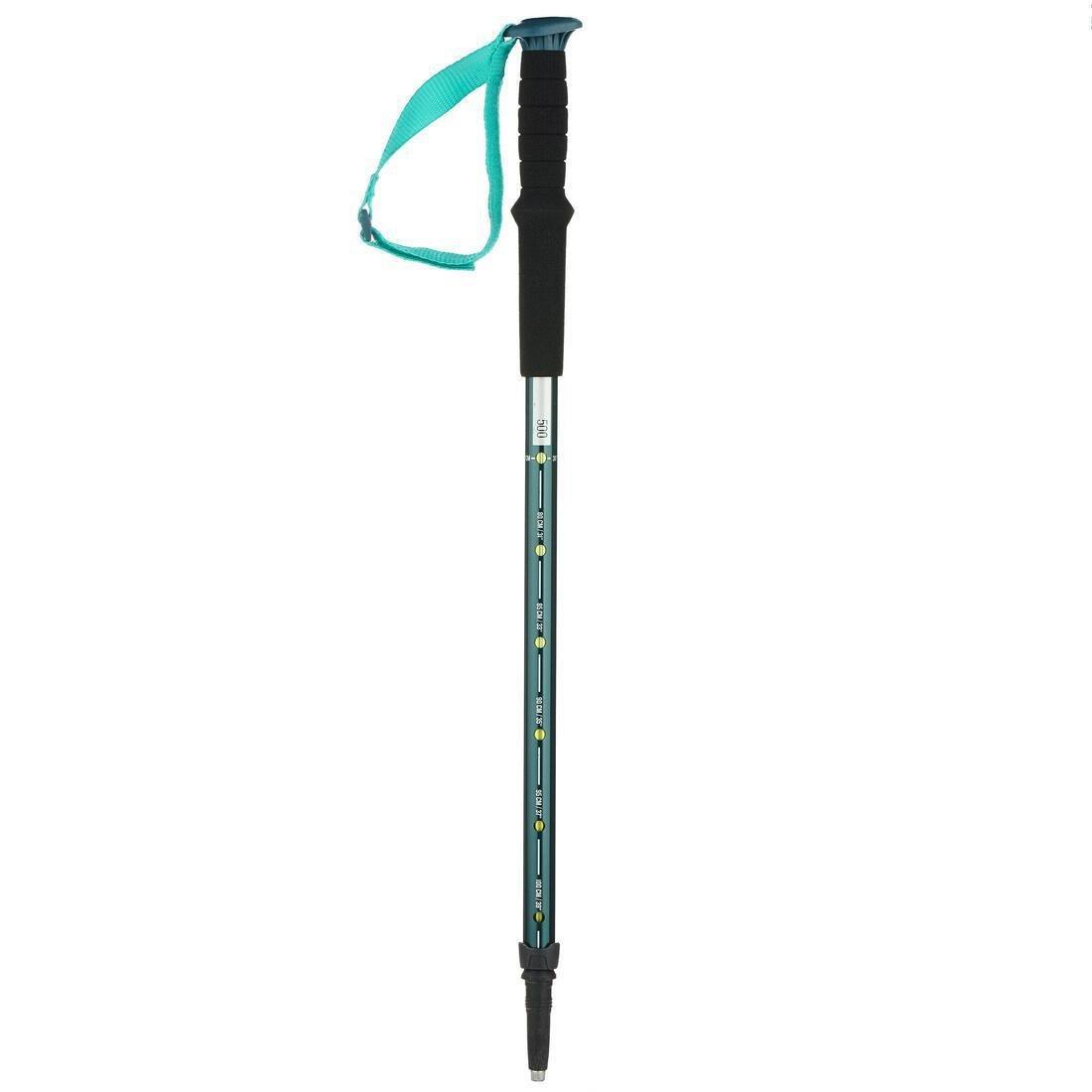 QUECHUA - Kids Single Hiking Pole, Blue